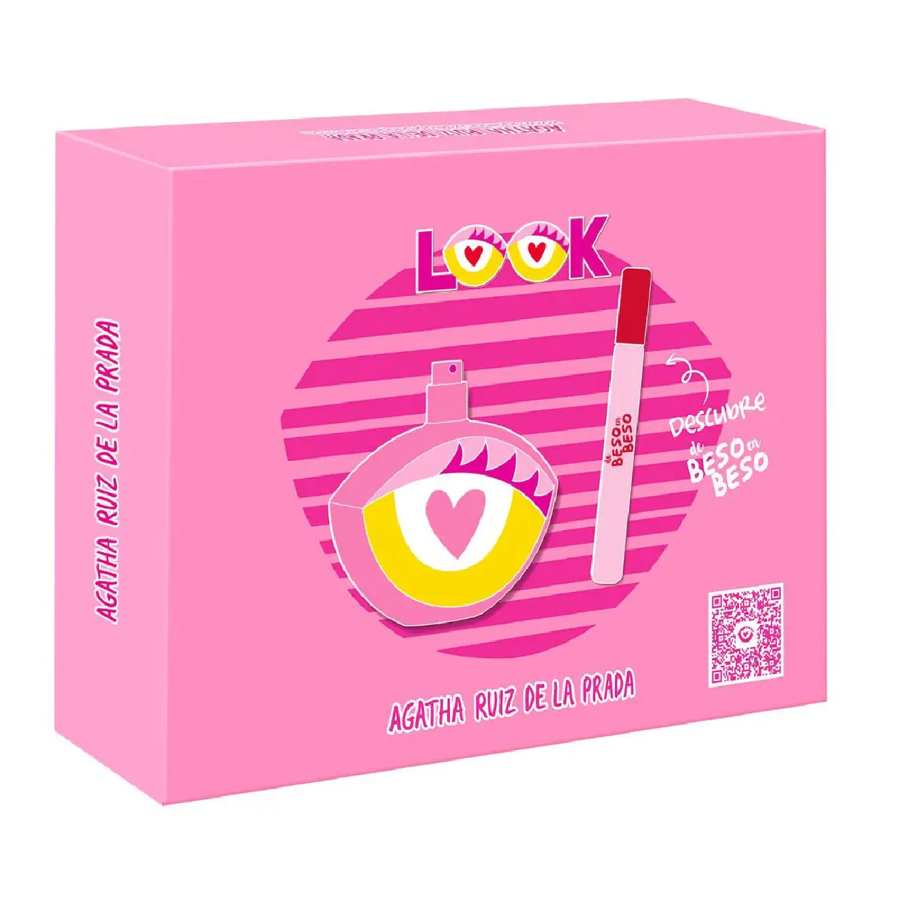 AGATHA RUIZ DE LA PRADA COFRE LOOK EDT X 80 ML.